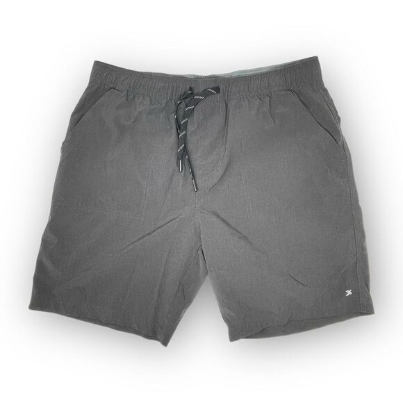 Kenneth Cole Active Tech Pull On Shorts Stretch Gray Men’s Size Large - Picture 1 of 11